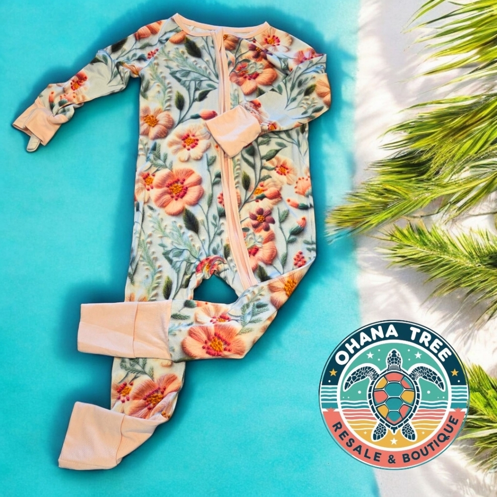 🌺🎍Bamboo 2 Way Zip Footie/Jumper/Sleeper